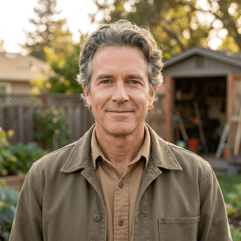 Samuel Hansen, owner of Cullen Catering Services, in the kitchen